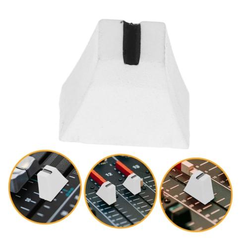 ERINGOGO 10-Piece Push Key Cups, Slider Caps, Fader Caps, Mixer Accessories for Audio Equipment, Convenient Adjustment, Made of Durable Plastic