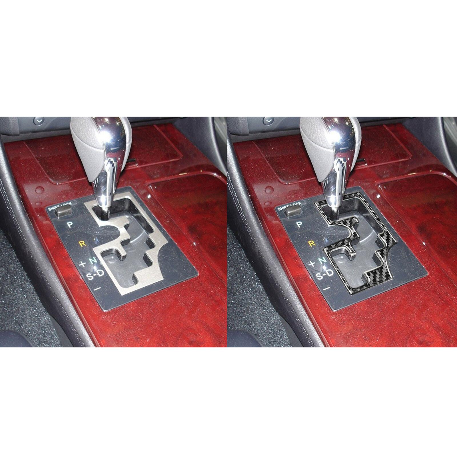 Carbon Fiber Interior Automatic Gear Shift Cover Trim For Lexus GS300/350/430