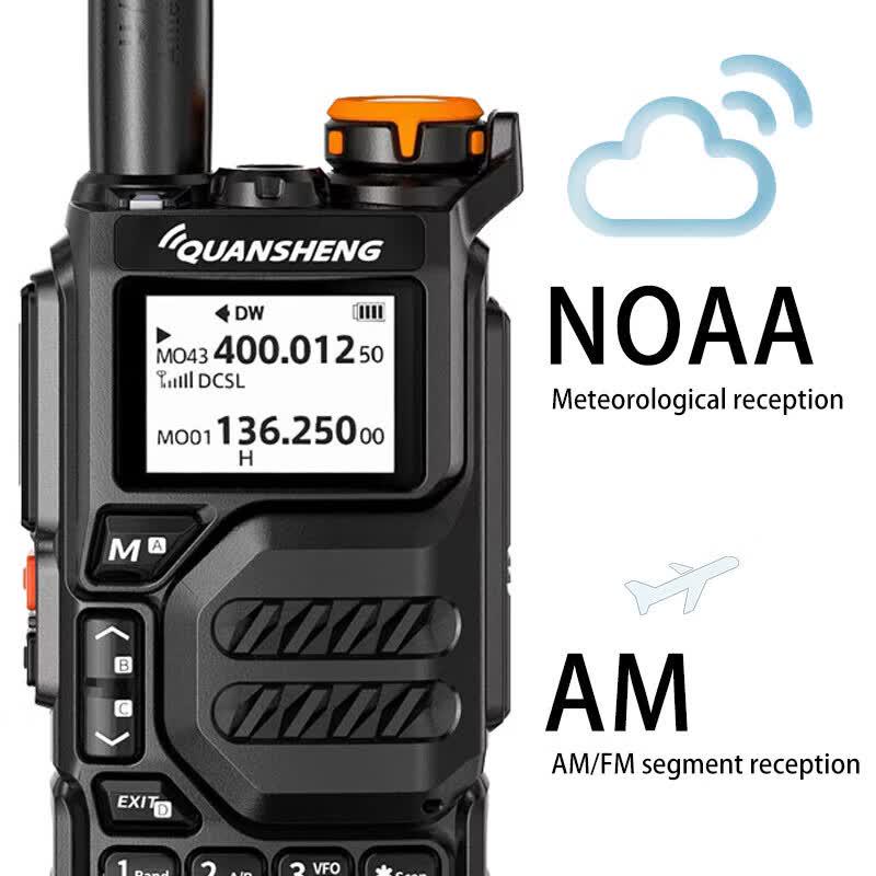QUANSHENG UV-K5 Professional Multi-Band Walkie-Talkie