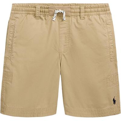 Polo Einfarbige Five-Pocket Schnürshorts Kinder Shorts Khaki CWPOSHOY4G20116-250