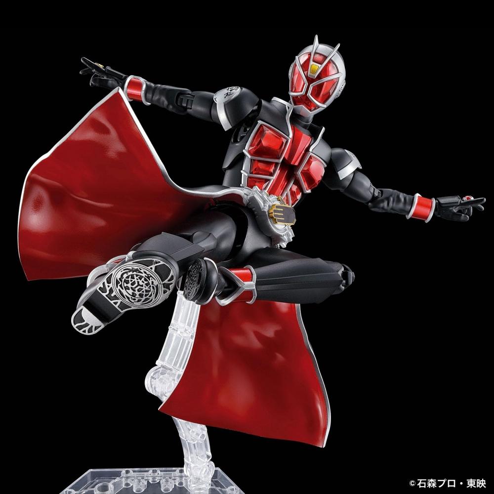 Bandai SPIRITS Postavička Standardní Kamen Rider Wizard Styl plamene Barevně kódovaný plastový model 2621758
