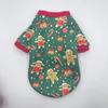 Fashion Warm Soft Cotton Dog Sports Pet Clothing Winter Outdoor Apparel with Cartoon Print Cute and Stylish