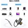 Ugreen Bluetooth 6.0 Car Receiver with LDAC Support, 3.5mm Aux Adapter, Built-in Microphone, Hands-Free Calling