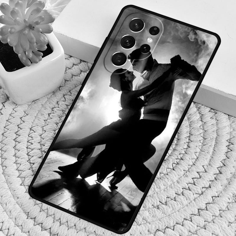 Latin Tango Dancing Dance Silicone Phone Case For Samsung Galaxy Note 10 Pro S26 S25 S24 S23 S22 S21 Plus S25Ultra Capa Cover
