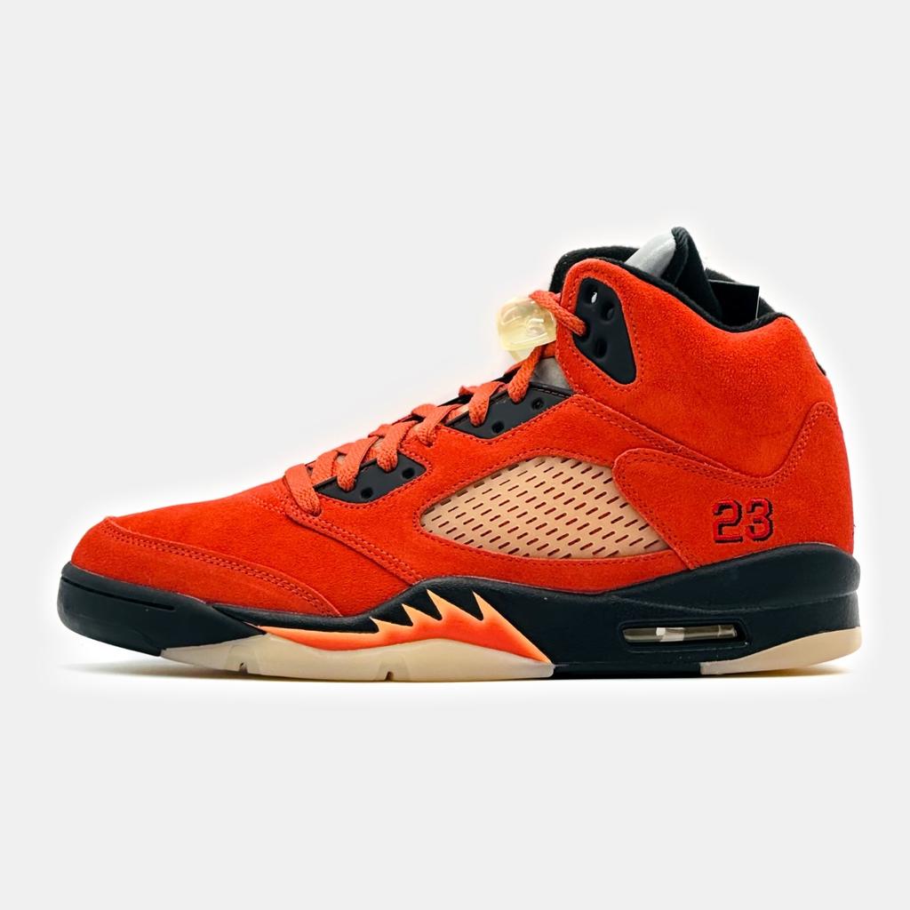 DD9336-800 Nike Air Jordan 5 Dunk On Mars For Her Fire Red Black Orange