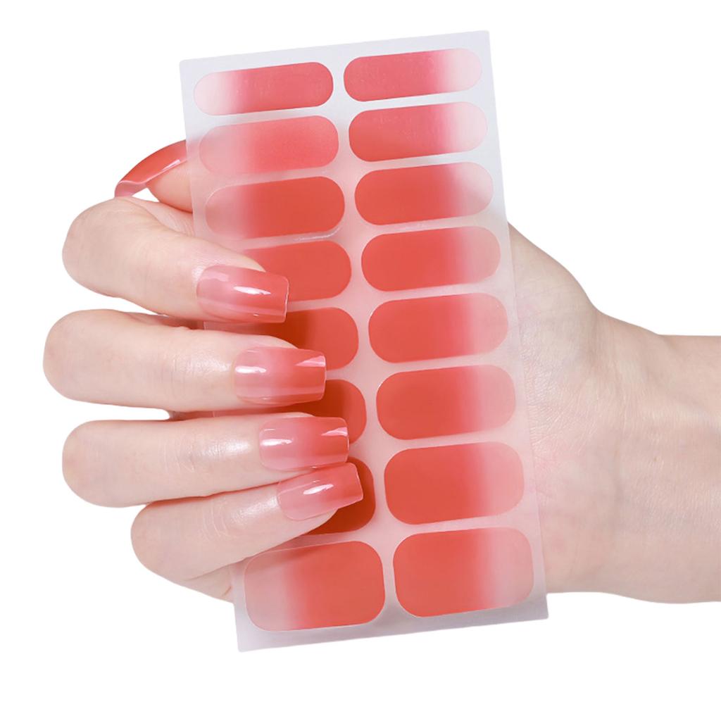 Cats Eye Nails Polish Strips Nail Art Stickers Glittering Gels Nail Strips Gels Nail Wraps Nail Art Decoration