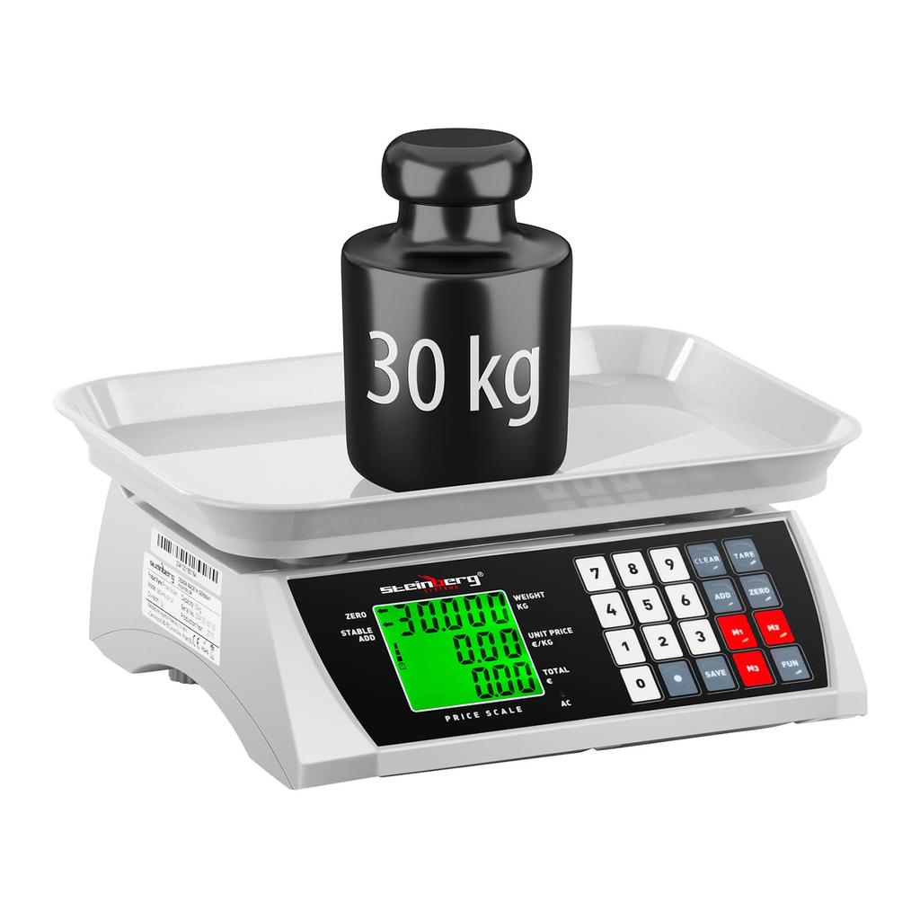 Food Scale With Memory And Piece Counting Function Sbspw301Ca 30Kg 1G