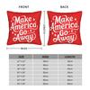 MAGA Square Pillow Cases Greenland  Cushion Cover Fashion Zippered Decorative Throw Pillow Case Cover for Living Room 18x18