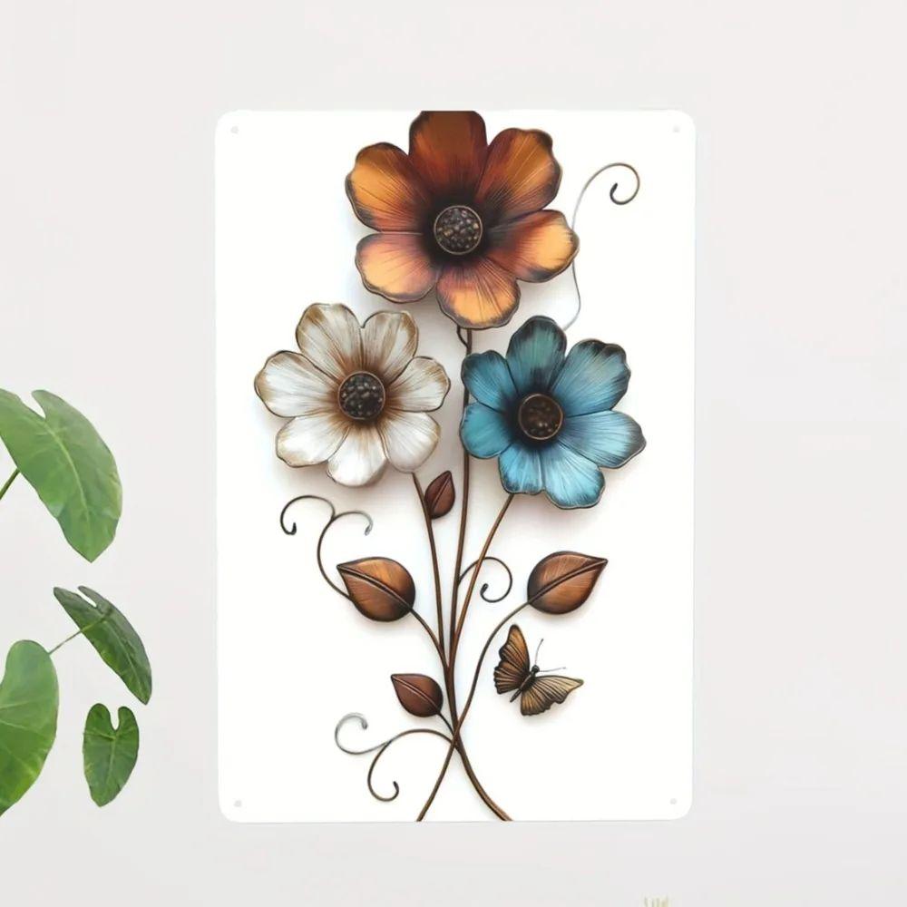 Retro Metal Paintings, Furniture, Living Room Decoration 20x30cm