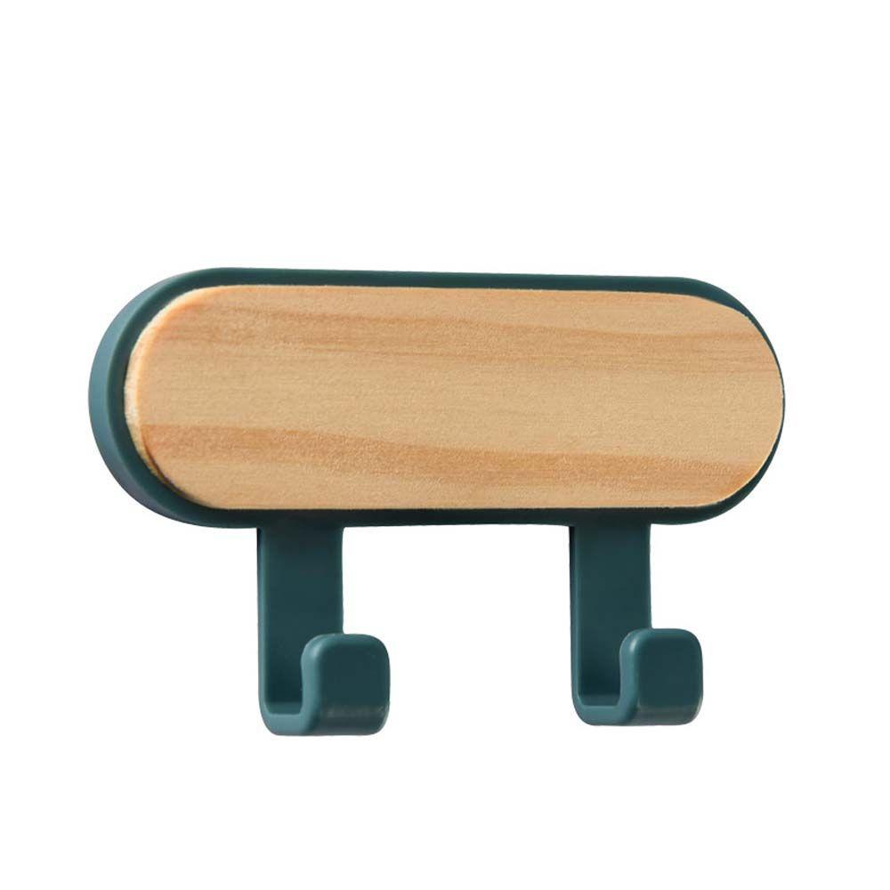 Decorative Wood Toliet Towel Wall Mounted Clothes Key Holder Hanger Wall Hook Storage Rack