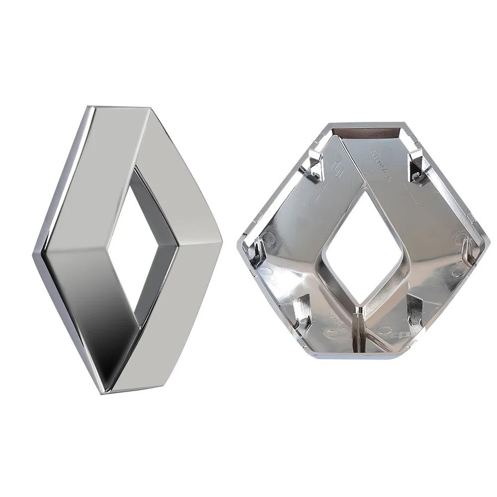 Poklice Pro Renault Koleos Kadjar Captur Megane Talisman Espace Clio Zoe 1ks 3D Styling Přední Znak Kapoty Auta Zadní Znak Víka kufru