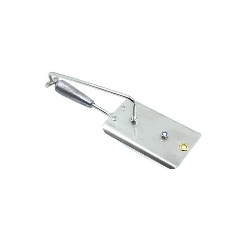 Fishing Diving Board Stainless Steel Fishing Planer Baits Planer Board Outdoor Downrigger Planer Saltwater Fishing Tool