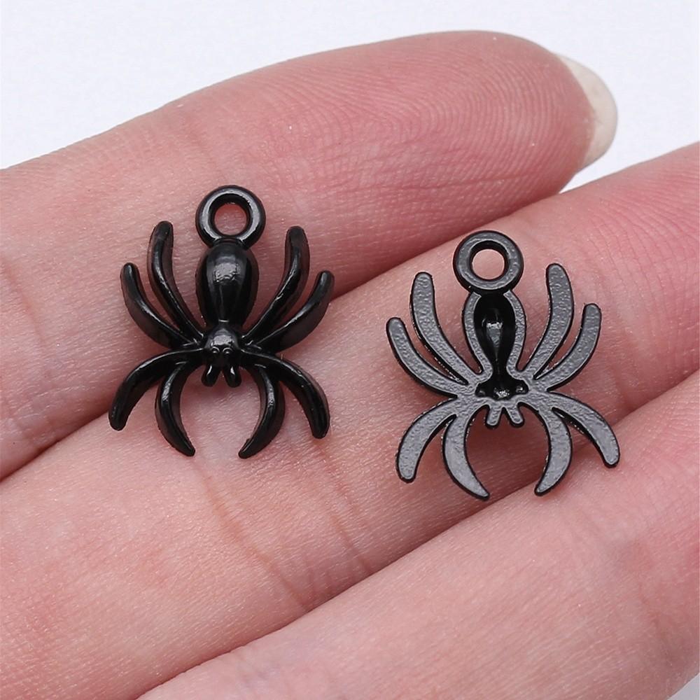 Charms Spider Halloween Bat Pendants Kids' Jewelry Materials QC119