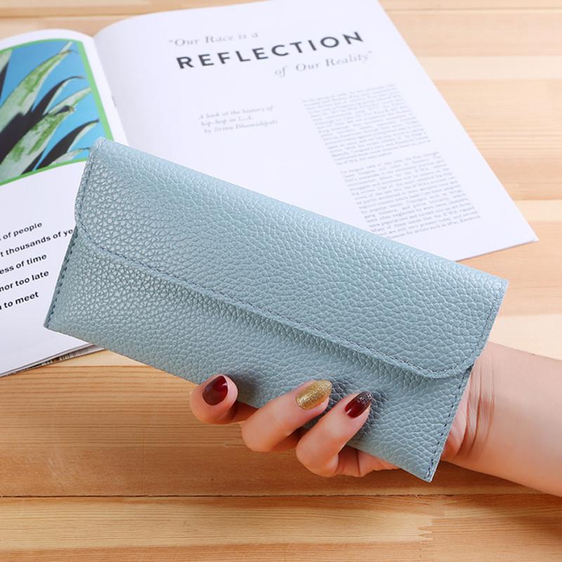 Tragbare Handytaschen Rechteck PU-Leder Handytasche Geburtstagsgeschenke Kartenhalter Damen Geldbörsen Münzfach Geldbörse Geldbörsen