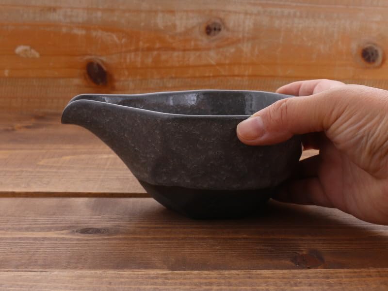 EAST table Sake Cup Ice Sake Craft Tsubame Kobo Blue 280cc Made in Japan Microwave Safe Dishwasher Safe (East Table) Single-mouth 89-003-03