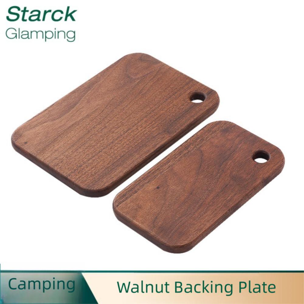 Drewniane deski do krojenia na zewnątrz Dwustronne orzechowe Mini deski do krojenia Przenośna deska do krojenia owoców Do pudełka na lunch 800/1000 ml