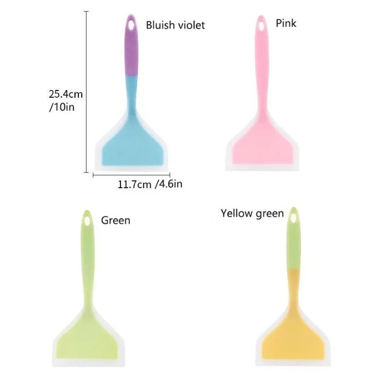 Household Cooking Spatula Kitchen Food Grade Yoki Cooking Stall Cake Spatula High Temperature Non-stick Special Silicone Spatula