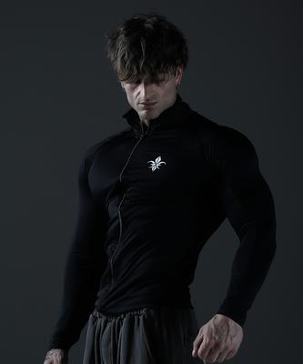 CARMID Compression Zip-Up [Black]