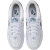 Nike Air Force 1 GS White Thunderstorm Blue Metallic Silver FV5948-121