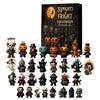 31 Nights of Fright Halloween Countdown Calendar 31/15/7 Days Advent Calendar with Collectible Horror Figures Scary Dolls for Home Decor