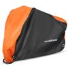 NEVERLAND Motorcycle Thick 210D Oxford with Front and Rear Locking Universal Includes Storage Cover, Durable, Fabric, Water-Repellent, Holes,