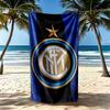Inter Milan Beach Towel Soft Durable Quickdry Comfortable Lightweight Portable For Swimmingbeachcamping Travel Beach Accessoriesgym