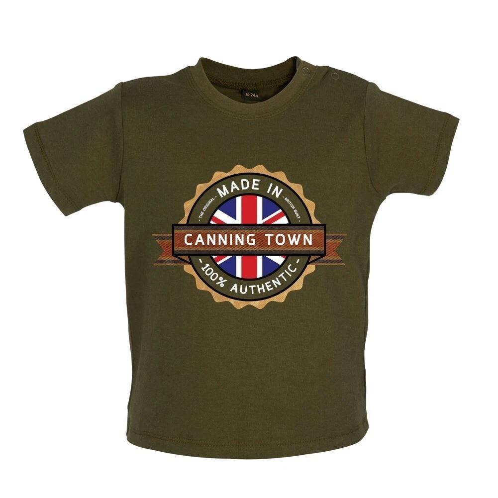 Canned City City - Kids T-Shirt Tees Top - Live Natale City Born 120