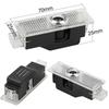 -LED Car Door Projector Light HD Laser Welcome Ghost Lamp for BMW 1/3/5/6/7 Series&X3/X6/Z4 | E81/E71/E90/E93/F30/F10/E92/E60/E8