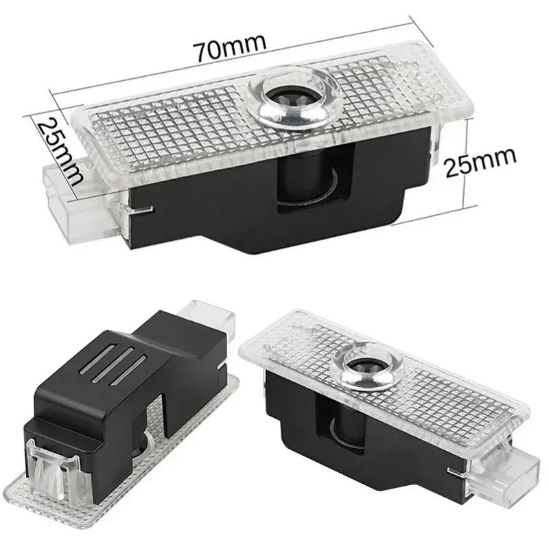 -LED Car Door Projector Light HD Laser Welcome Ghost Lamp for BMW 1/3/5/6/7 Series&X3/X6/Z4 | E81/E71/E90/E93/F30/F10/E92/E60/E8