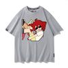 2026 New Anime Kasane Teto Cosplay Printed Short Sleeves TShirt Casual Tee Fashion Shirts Versatile in Summer Birthday Gifts