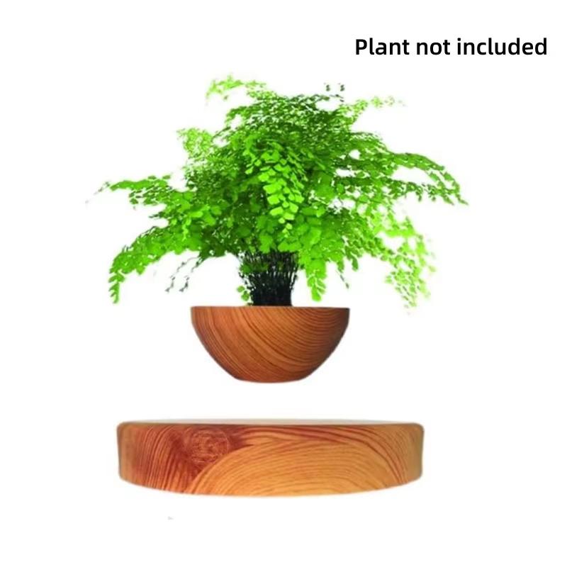 Magnetic Levitating Pot Amazing Plant Holder Floating Plant Pot for Office Home Decoration Mordern Ornaments Creative Gifts