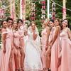 Bowknot Birthday Decortions Pink Bow Party Decor Pink Bow Banner Garland Decor for Girls Baby Shower Bridal Bowknot Theme Party Supplies
