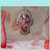 Latex House Haunted Decapitated Skull Prop For Halloween Decorations Horror