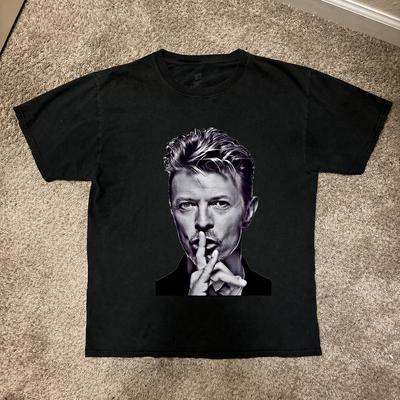 T-shirt Unisex Bowie - Maglietta Grafica Leggenda della Musica Classica