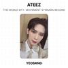 ATEEZ THE WORLD EP.1 : MOVEMENT SYNNARA RECORD Official Photocard