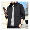 [Joyasslly] Men's Windbreaker, Mountain Parka Jacket, Detachable Hood, Soft Shell Jacket, Outdoor Work Wear, Windproof, Water Repellent, Mountain