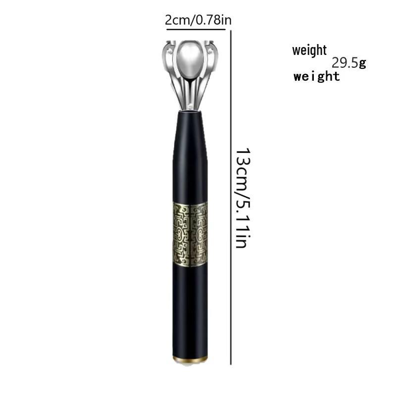 Enhanced Men s 6-Layer Manual Razor with Blade Holder Traditional Handle [No Blades]