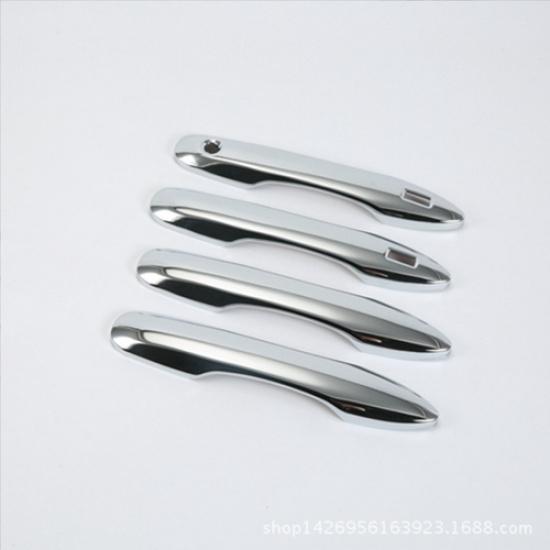 Chrome Car Door Handles Cover Trim 4pcs For Toyota Camry 2018-2025