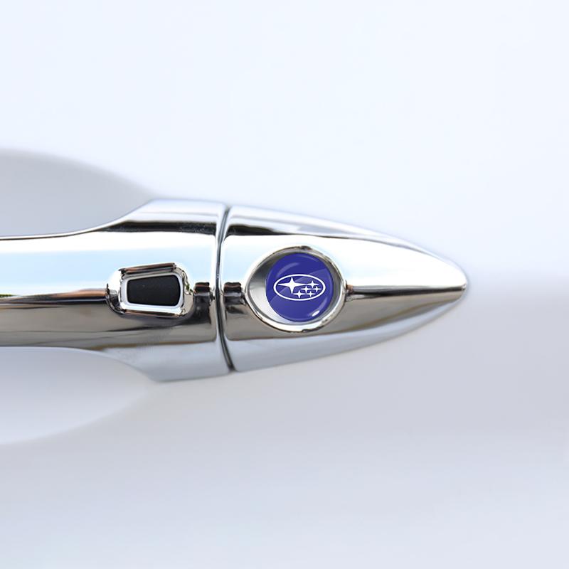 2/4/6 Buc. Autocolant Emblema Gaură Cheie Blocare Ușă Mașină Autocolant Protector Mașină Pentru Subaru STI BRZ Impreza Forester Legacy Outback Levorg Tribeca