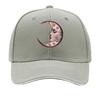 Vintage Celestial Moon Face Wall Art Sandwich Baseball Cap