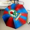 1PC Blackburn Rovers Crest Football Club Umbrella Folding umbrella, automatic umbrella 8-Frame for Travel, camping Fan gifts Christmas Gifts