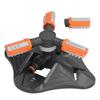Lawn Water Sprinkler Automatic Flower Watering Device Three Prong Sprinkler for Garden Watering Gardening Irrigation