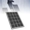 Camera Solar Charging Panel with Bracket 3W 5V Monocrystalline Silicon Type C Security Camera Solar Panel for   Devices
