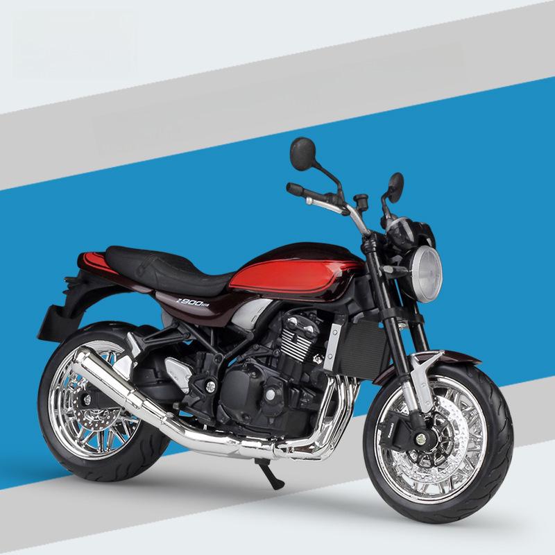 

Мейчи 1:12 Kawasaki Z900RS Alloy Мотоцикл Модель Украшение