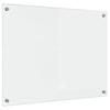 Kitchen Backsplash Transparent 80 X 60 Cm Tempered Glass