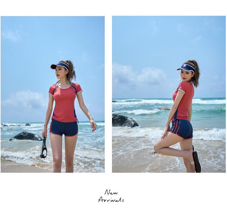 2024 Damen Schlankmachender Bauchweg Koreanischer Stil Hot Spring Zweiteiliger Badeanzug