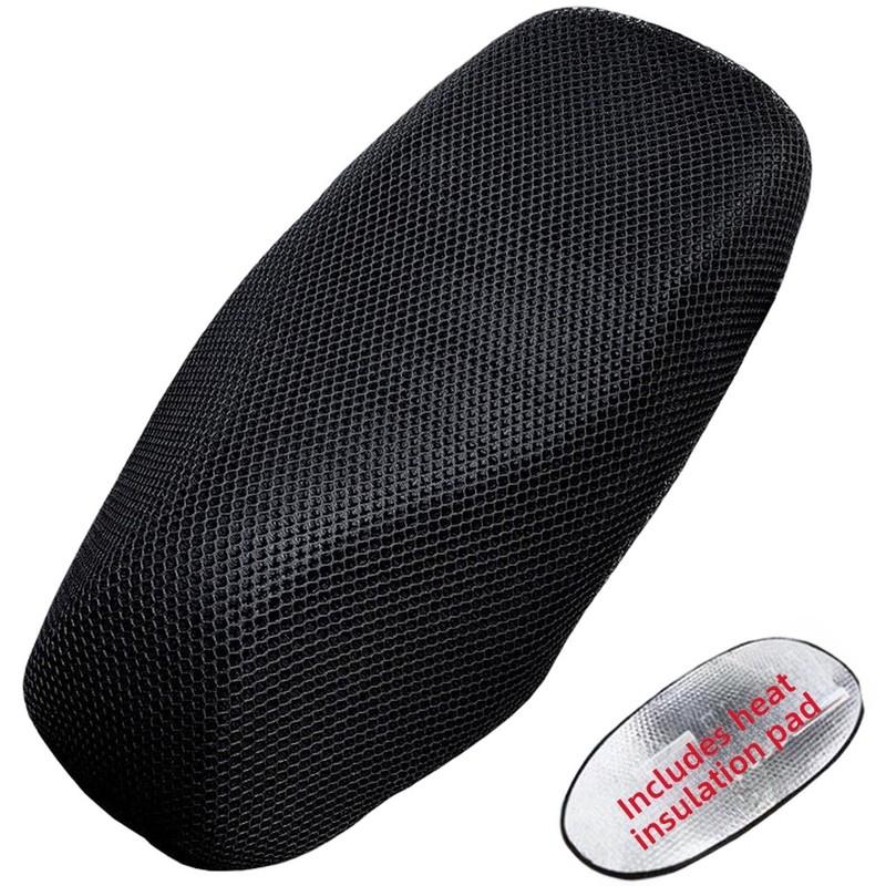 Motorcycle Breathable Mesh Protecting Cushion Seat Cover Heat ulation Air Pad Cover Anti-Slip Sunscreen Shock Absorption