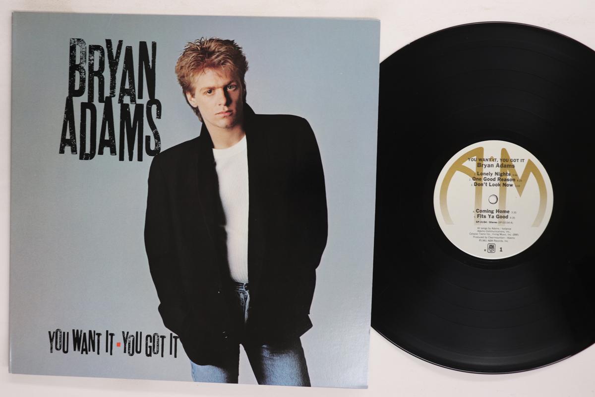 LP Record BRYAN ADAMS  You Want It You Got It SP3154 AM US Rock Used