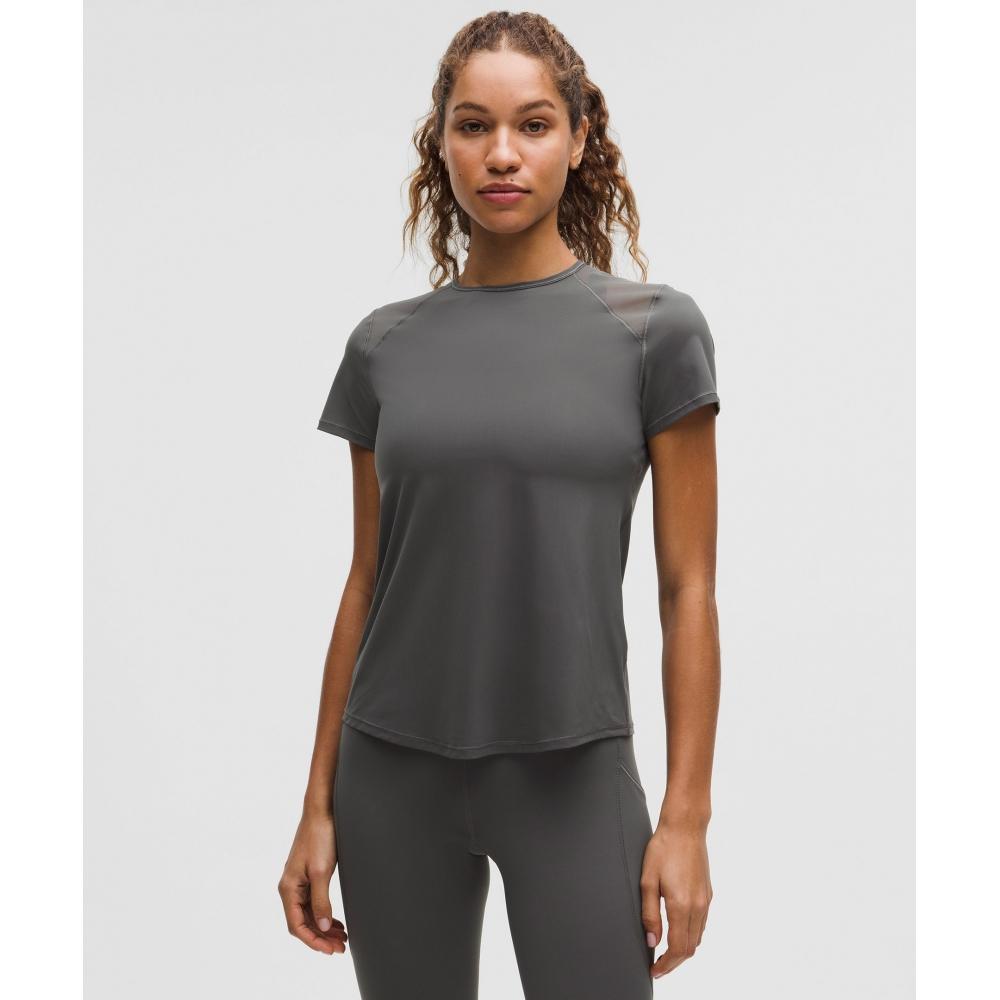 Lululemon Sculpt Short Sleeve Shirt Onyx Grey