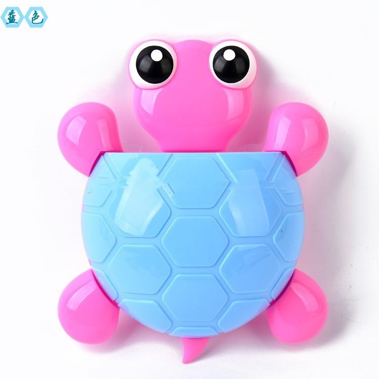 

Милый крючок-присоска в виде черепахи, держатель для зубных щеток, мультяшная черепаха, органайзер для ванных принадлежностей, подставка для зубных щеток для ванной 1